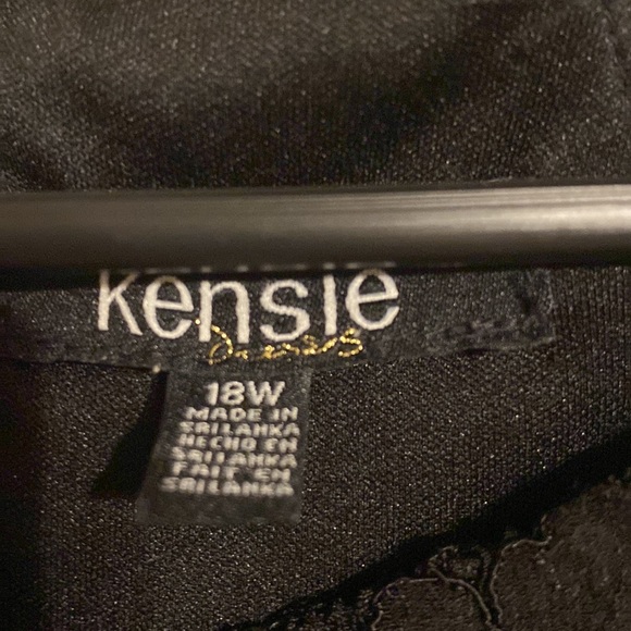 Kensie Black Lace Dress.  Perfect Cocktail Dress - Picture 2 of 2